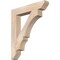 Ekena Millwork Balboa Slat Smooth Bracket, Douglas Fir, 5 1/2"W x 34"D x 40"H BKT06X34X40BOA06SDF - alternate 1